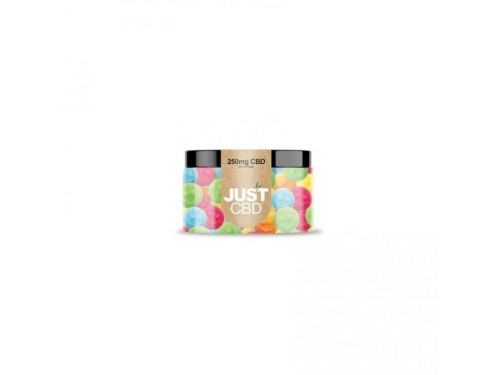 JustCBD καραμέλες Smileys 250-500 mg