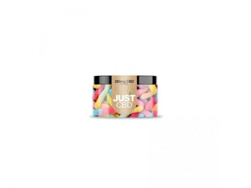 JustCBD Ξινά σκουλήκια 250-1000 mg CBD mg: 1000