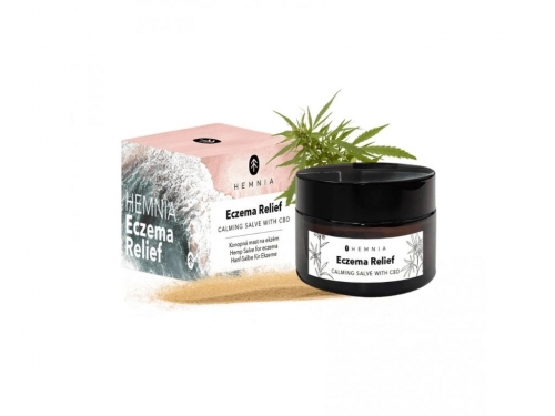 Hemnia Eczema Relief -  κάνναβη αλοιφή για έκζεμα, 250 mg CBD 50 ml