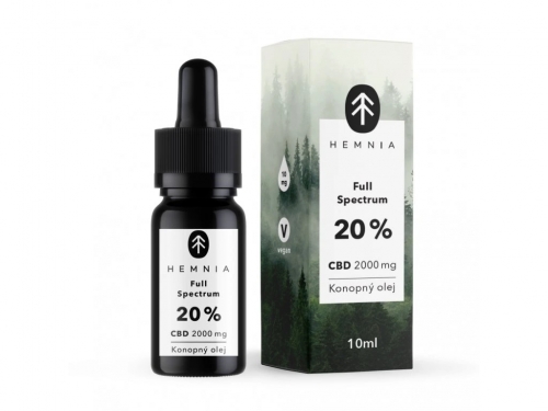 Full Spectrum CBD Κάνναβη έλαιο 20%, 2000 mg, 10 ml