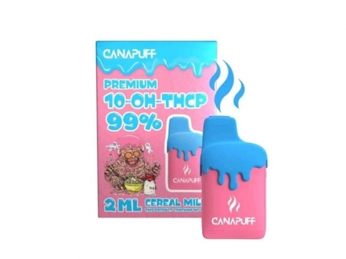 Γάλα δημητριακών 99% 10-OH-THCP - Canapuff - Μίας χρήσης 2ml