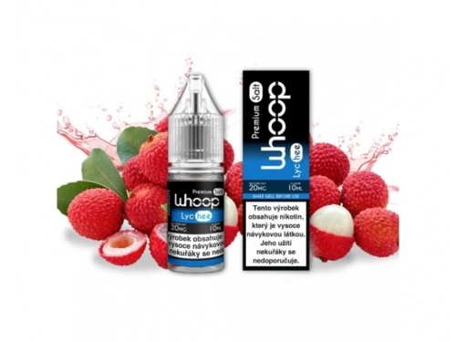 Whoop Lychee 10ml - Αλατισμένο υγρό Νικοτίνη: 20mg