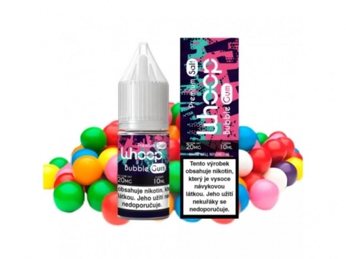 Whoop Bubble Gum 10ml - Αλατισμένο υγρό Νικοτίνη: 20mg