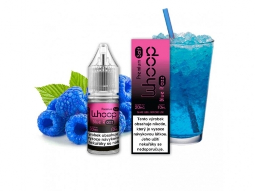 Whoop Blue Razz 10ml - Αλατισμένο υγρό Νικοτίνη: 20mg