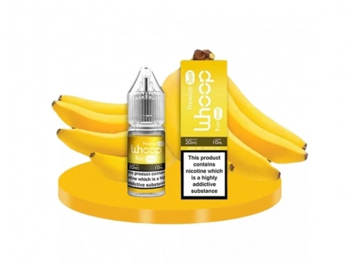 Whoop Banana 10ml - Αλατισμένο υγρό Νικοτίνη: 20mg