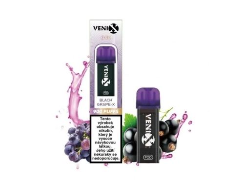 VENIX POD BLACK GRAPE-X 20 mg/ml