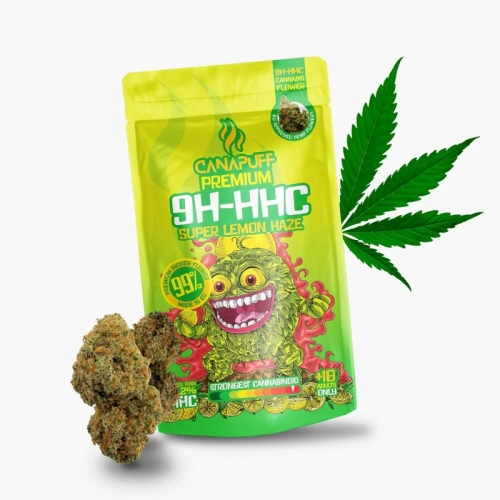 9H-HHC Άνθη Super Lemon Haze 99% - Canapuff 1g