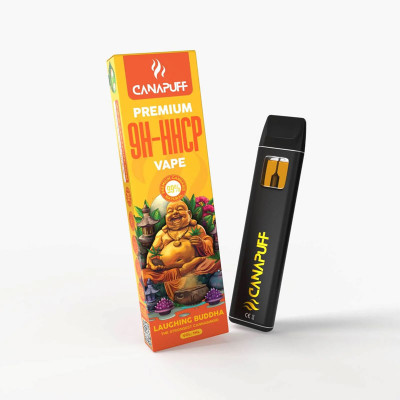 9H-HHCP Vape Laughing Buddha 99% - Μίας χρήσης - CanaPuff - 1 ml