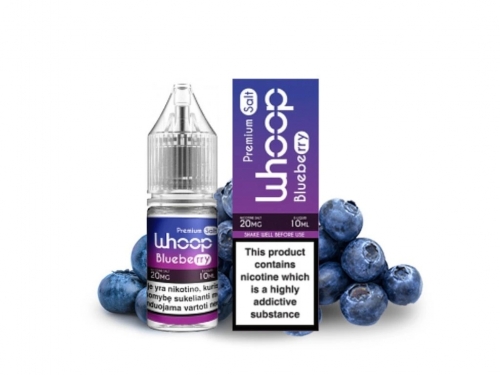 Whoop Blueberry 10ml - Αλατισμένο υγρό Νικοτίνη: 20mg