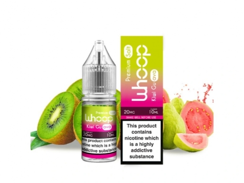 Whoop Kiwi Guava 10ml - Αλατισμένο υγρό Νικοτίνη: 20mg