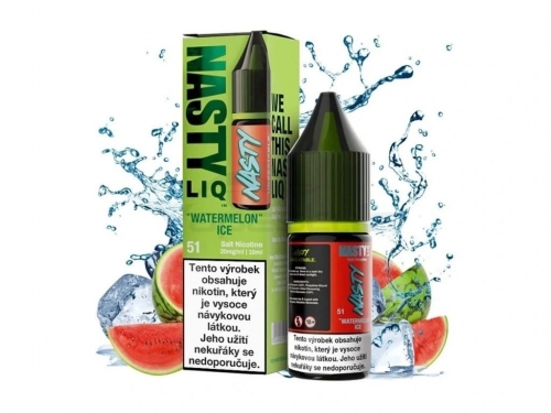 NASTY LIQ Watermelon Ice 10ml - Αλατισμένο υγρό Νικοτίνη: 20mg