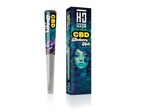 Heavens Haze CBD Pre Roll Blueberry Kush 1 g