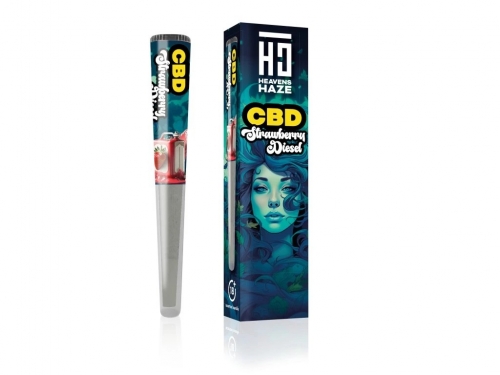 Heavens Haze CBD Pre Roll Φράουλα Diesel 1 g