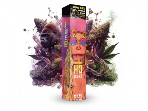 Heavens Haze HPC 98% Gorilla Glue – Μίας χρήσης ατμοποιητής – 1 ml