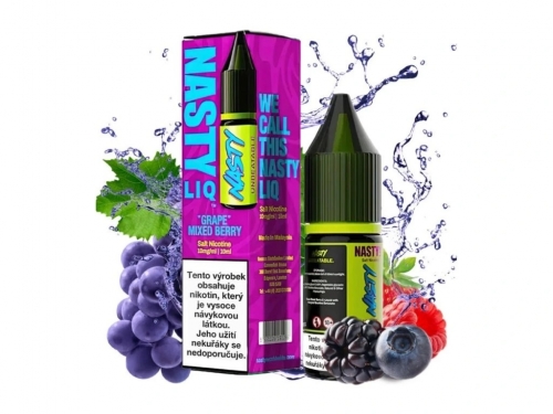 NASTY LIQ Σταφύλι Μικτά Μούρα 10 ml - 20 mg