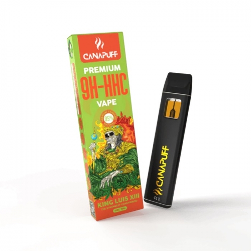 King Louis XIII 95% 9H-HHC – Μίας χρήσης ατμοποιητής – Canapuff – 1 ml