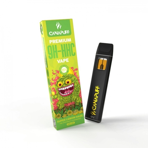 Super Lemon Haze 95% 9H-HHC – Μίας χρήσης ατμοποιητής – CanaPuff – 1 ml