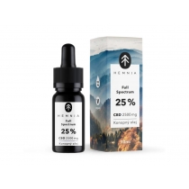Full Spectrum CBD Κάνναβη έλαιο 25%, 2500 mg, 10 ml