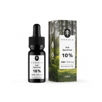 Hemnia Full Spectrum CBD Κάνναβη έλαιο 10%, 1000 mg, 10 ml