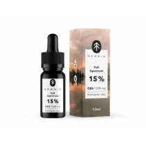 Hemnia Full Spectrum CBD Κάνναβη έλαιο 15%, 1500 mg, 10 ml