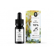 Hemnia Full Spectrum CBD MCT Κοκοφοινικέλαιο 10%, 1000 mg, 10 ml, λεμόνι