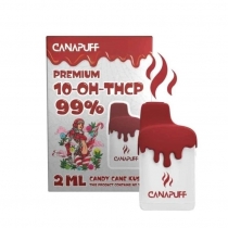 Candy Cane Kush 99% 10-OH-THCP - Canapuff - Μίας χρήσης 2ml